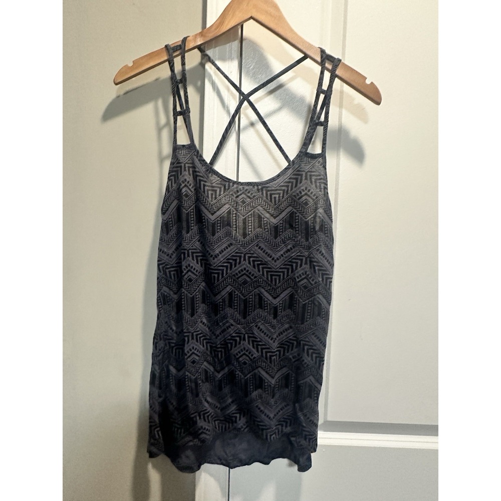 Pink By Victorias Secret Gray Tank XS